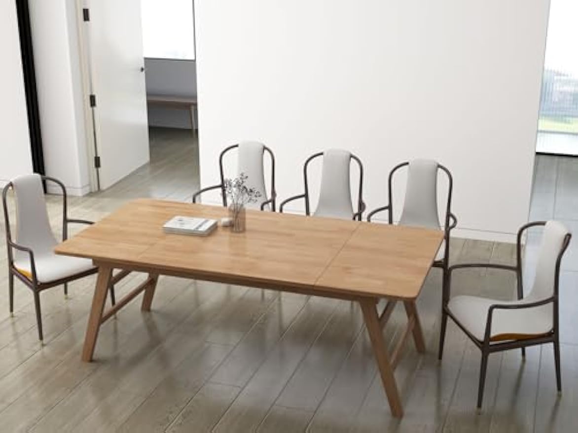Solid Wood Folding Dining Table 83 X 39 Inches Outdoor Dining for Up to 8-10 People Serving Table Event Extension Table- Patio Furniture Solid Wood Kitchen Table