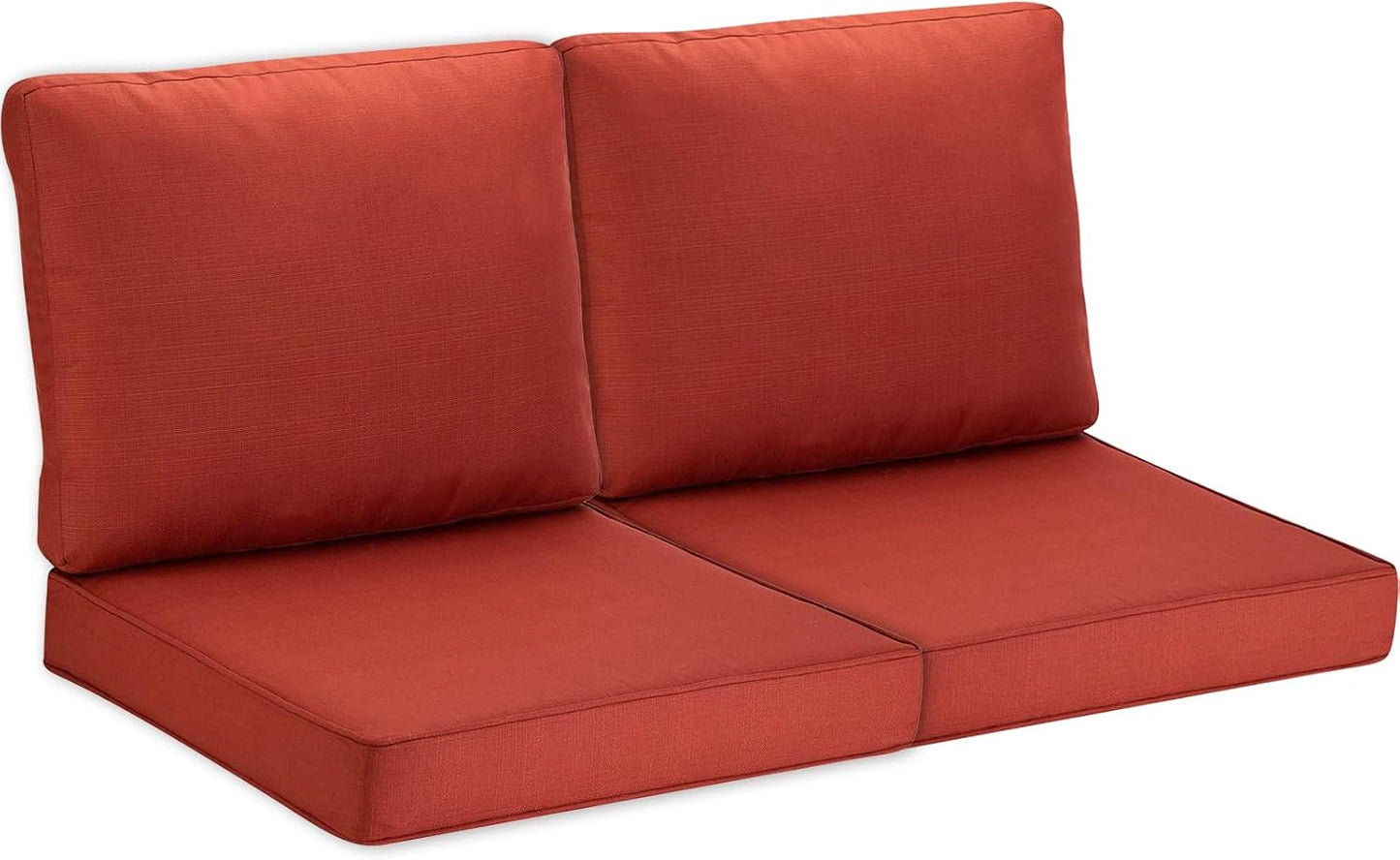 JMGBird Outdoor Chair Cushion Tufted Pillow, Deep Seat Chair Cushion Set 22"x22" Outdoor Cushions for Patio Furniture