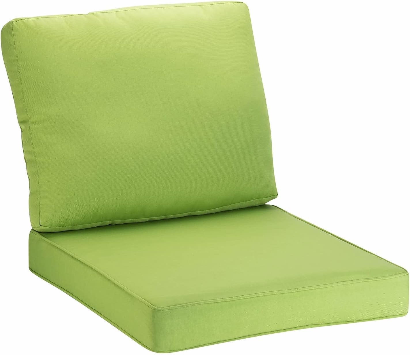 JMGBird Outdoor Chair Cushion Tufted Pillow, Deep Seat Chair Cushion Set 22"x22" Outdoor Cushions for Patio Furniture