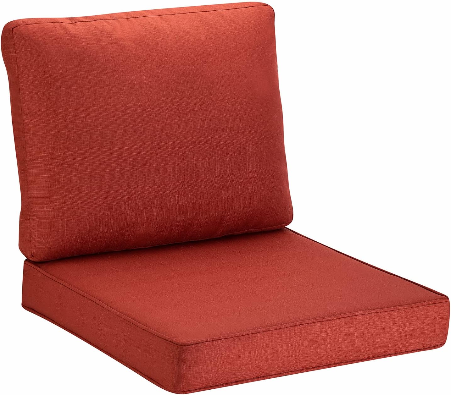 JMGBird Outdoor Chair Cushion Tufted Pillow, Deep Seat Chair Cushion Set 22"x22" Outdoor Cushions for Patio Furniture