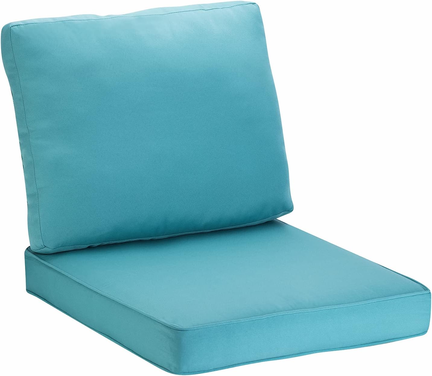 JMGBird Outdoor Chair Cushion Tufted Pillow, Deep Seat Chair Cushion Set 22"x22" Outdoor Cushions for Patio Furniture