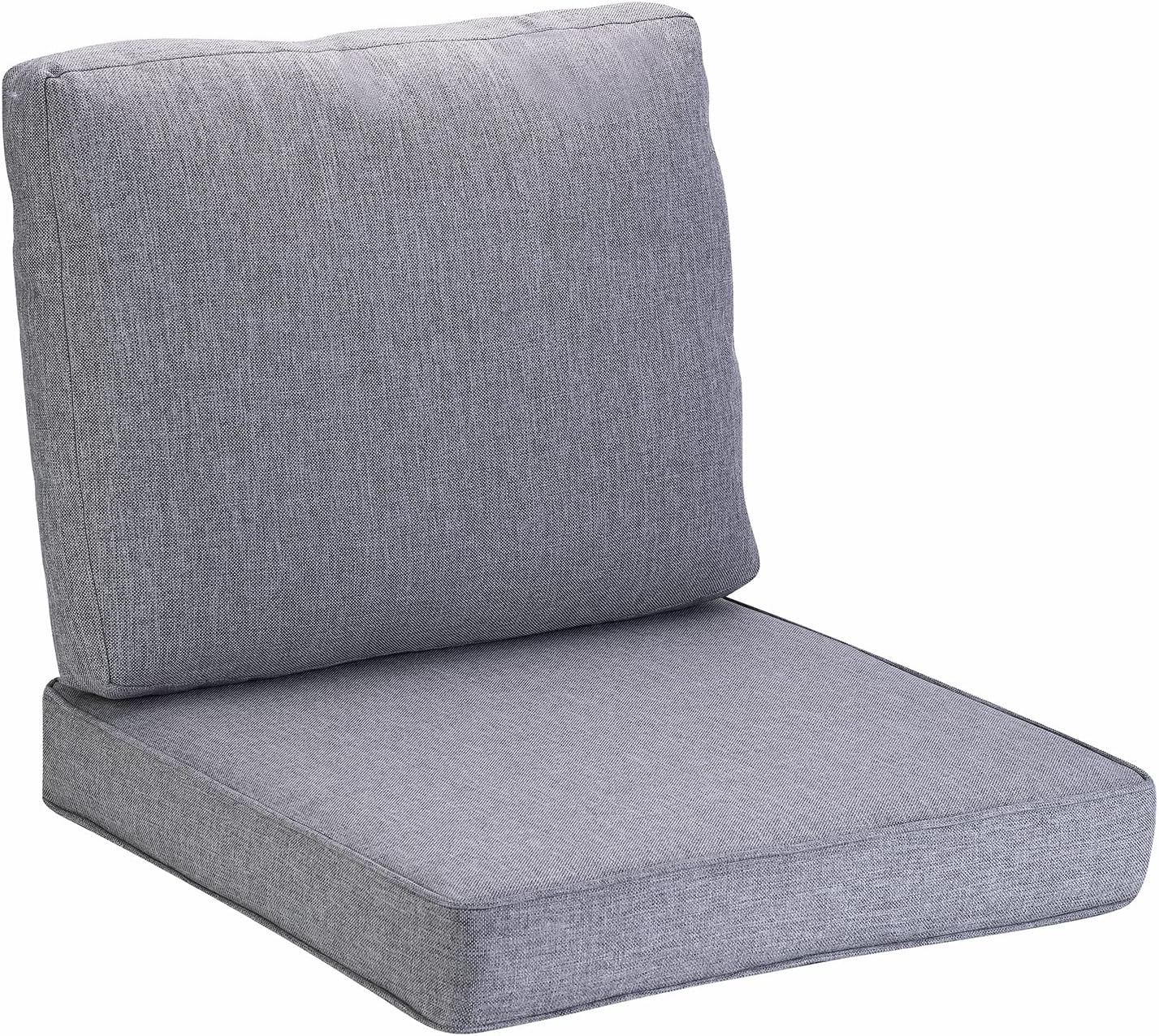 JMGBird Outdoor Chair Cushion Tufted Pillow, Deep Seat Chair Cushion Set 22"x22" Outdoor Cushions for Patio Furniture