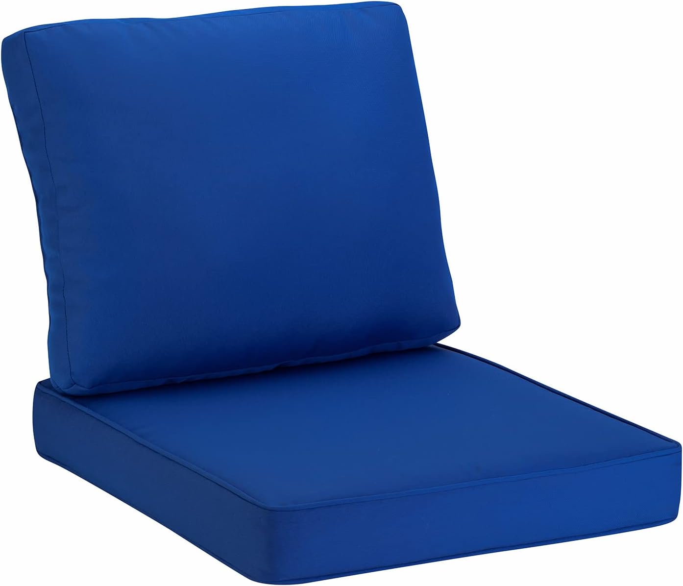 JMGBird Outdoor Chair Cushion Tufted Pillow, Deep Seat Chair Cushion Set 22"x22" Outdoor Cushions for Patio Furniture